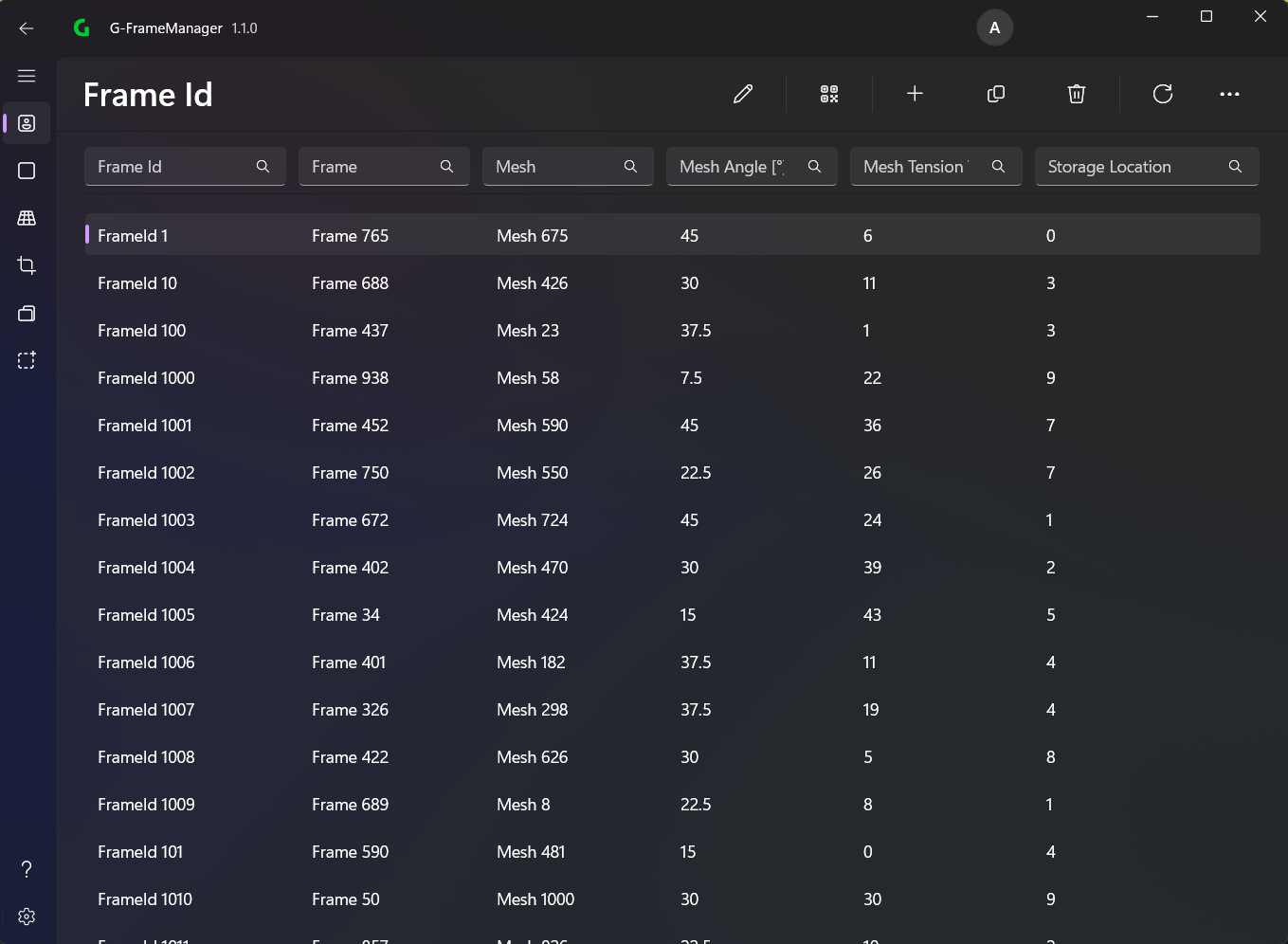 G-FrameManager